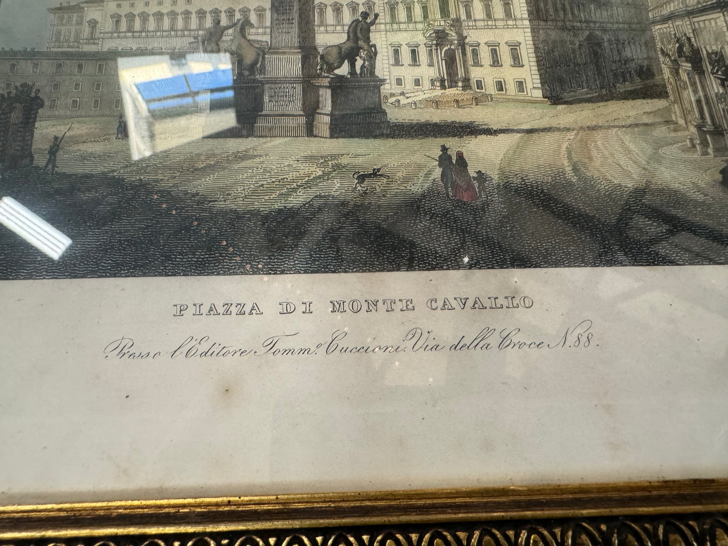 Vintage Lesch Fine Arts Hand Colored Prints