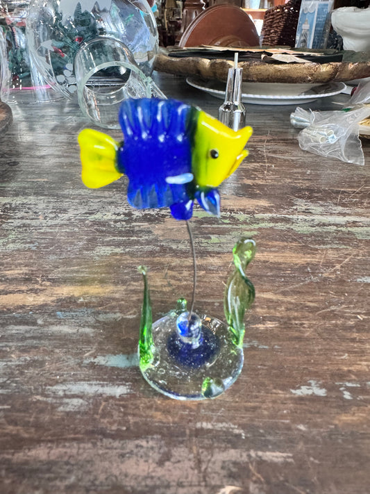 Hand Blown Glass Fish