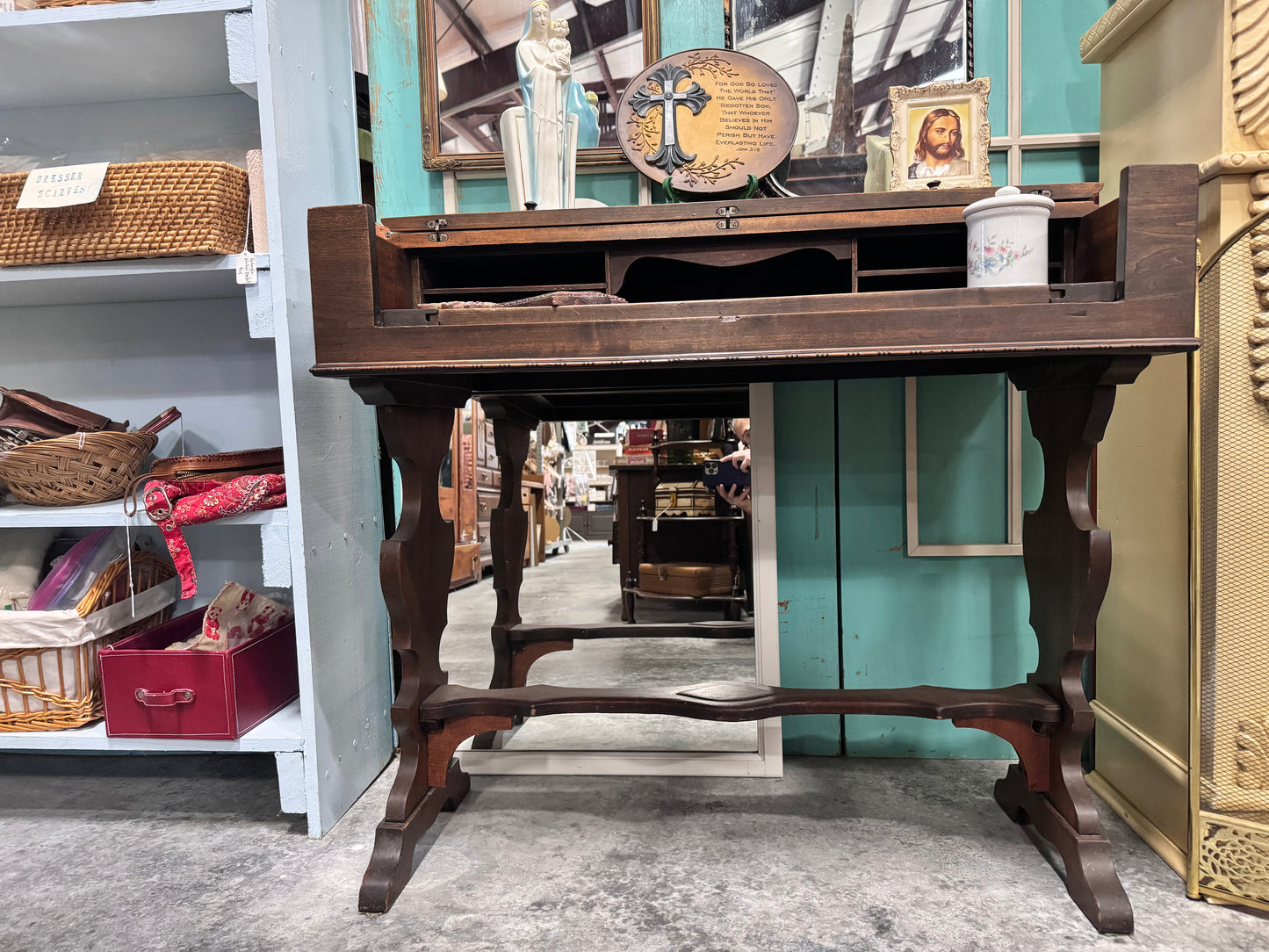 Spinet Secretary Writing Desk