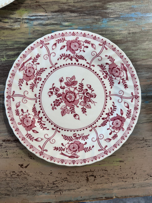 Johnson Bros Indies Pink Dinner Plate