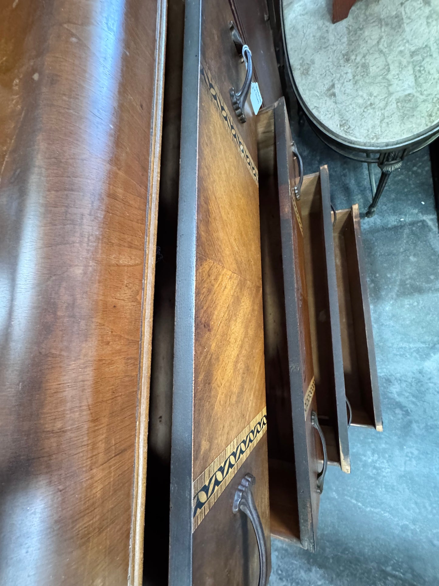 Waterfall Style Chest of Drawers