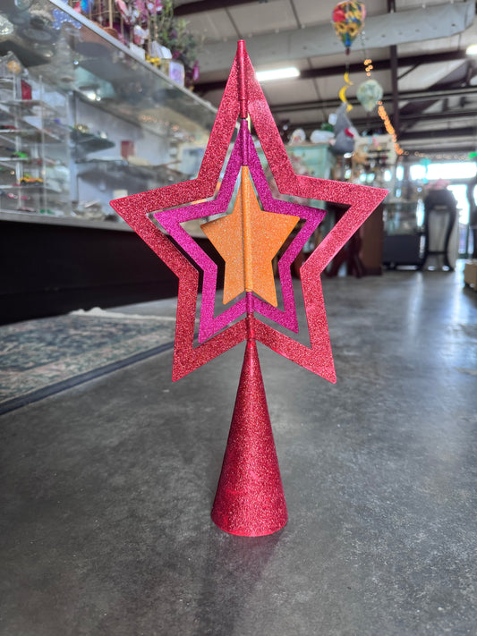 3D Sparkly Star Ornaments
