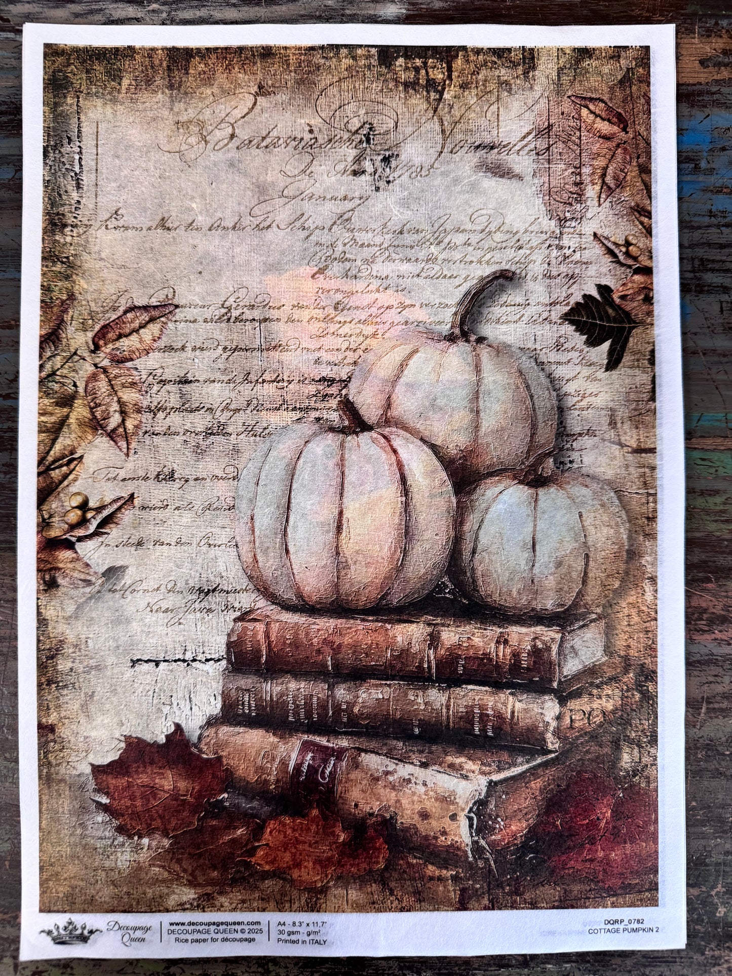 Decoupage Queen Fall 2025 Fall & Nature Collection A4