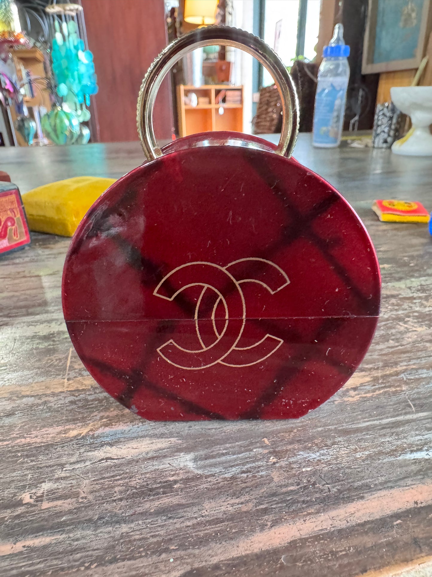 Mini Coco Chanel Designer Bag - Musical - TESTED DOES NOT PLAY -