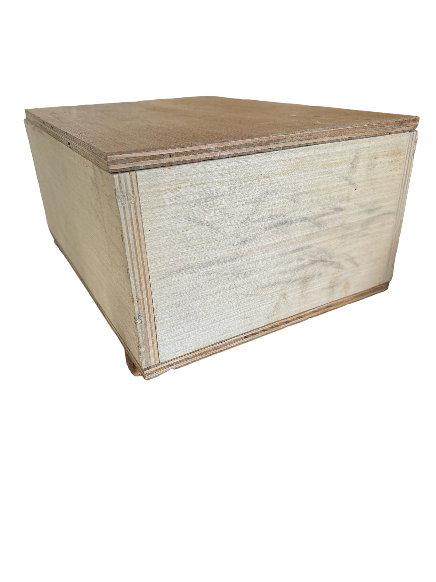Unfinished Wooden Crate