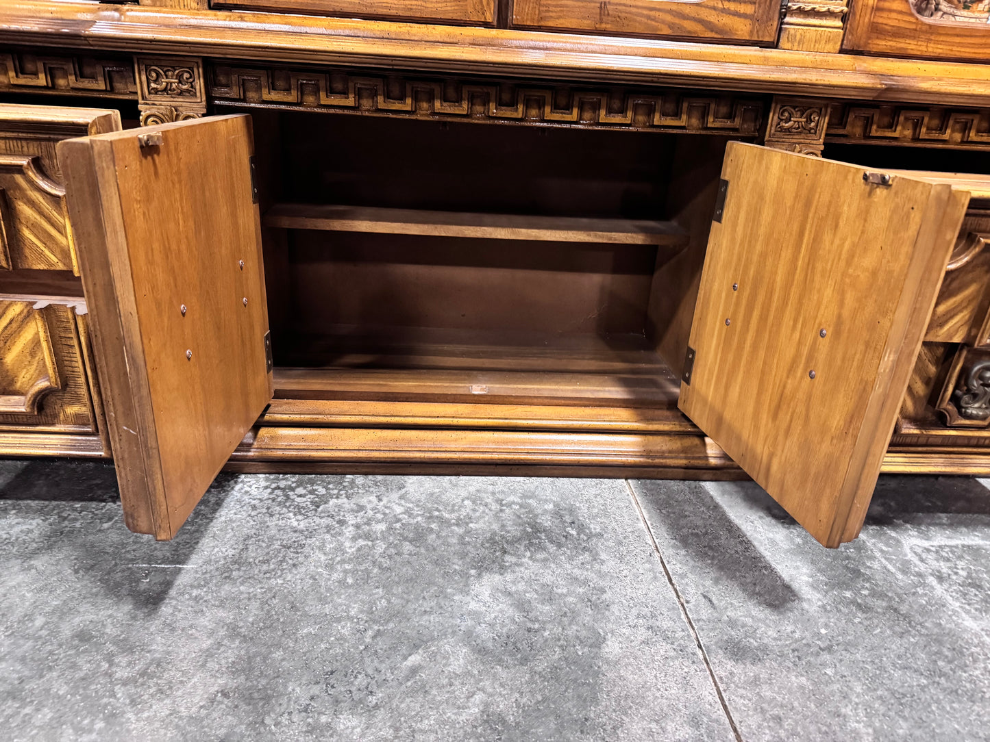 Vintage Basset China Cabinet