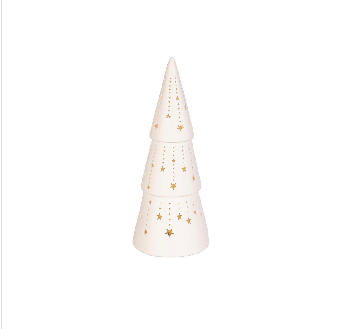 LED Ceramic Christmas Tree Table Decor