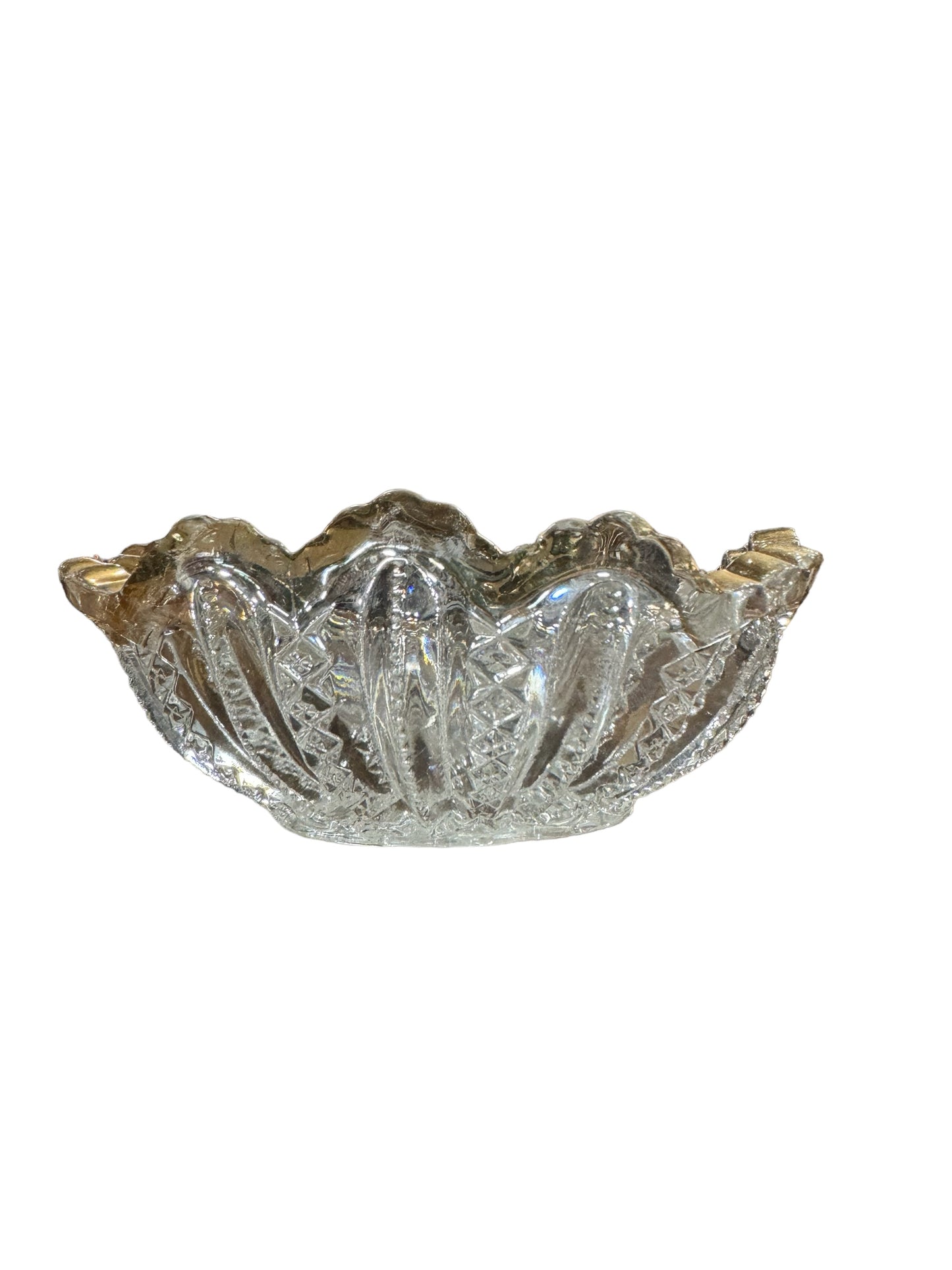 EAPG Duncan Glass Mardi Gras Berry Bowl Set of 4