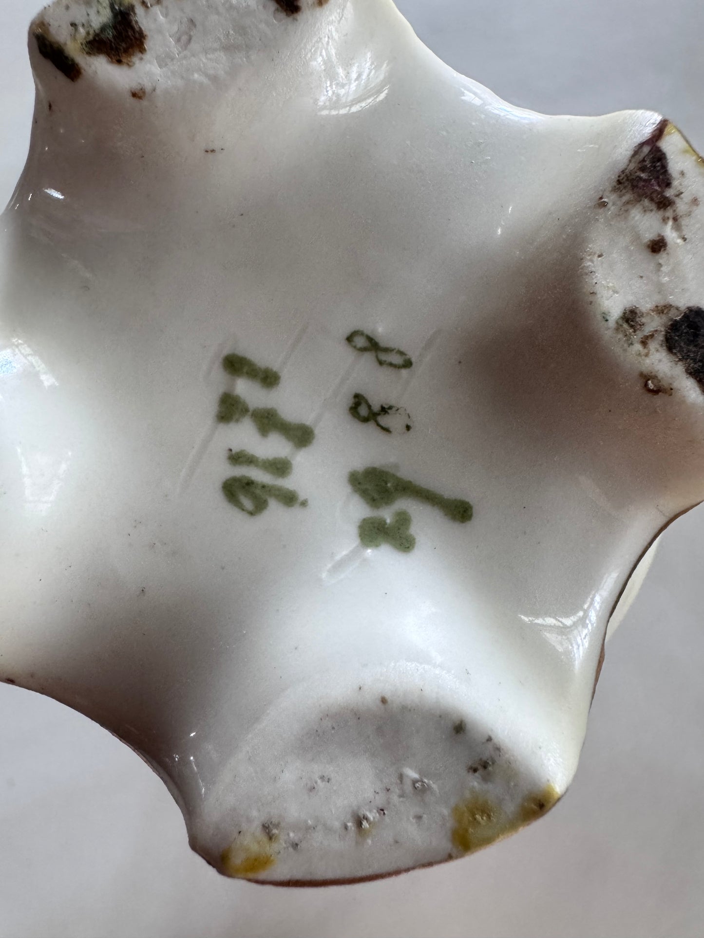 Antique Bohemian Art Nouveau Handled Bud Base