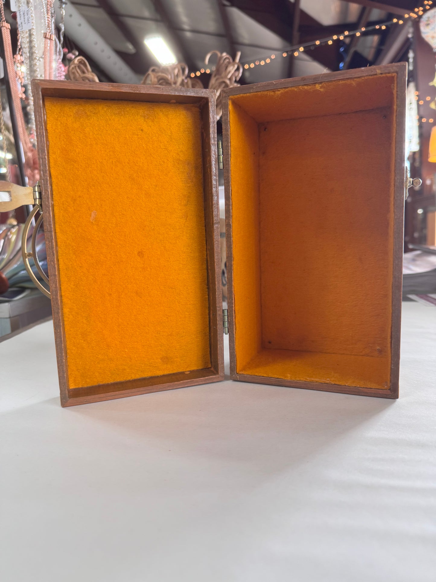 Vintage Wood Box Purse