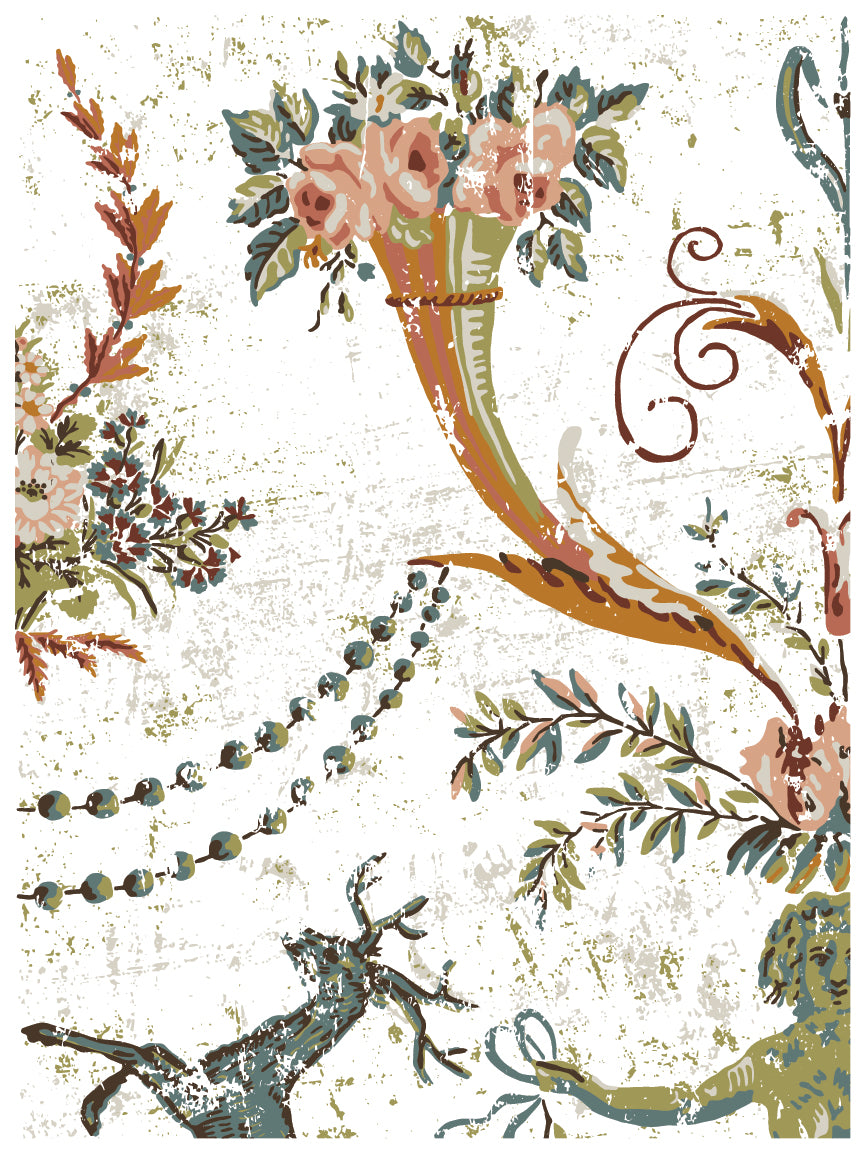 Chateau Iron Orchid Designs Paint Inlay