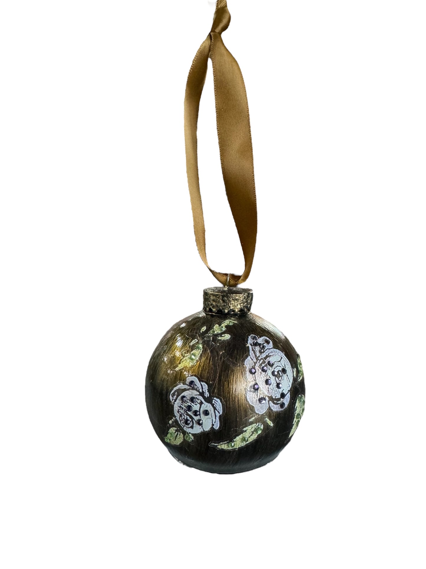 Handcrafted Round Embellished Ornaments