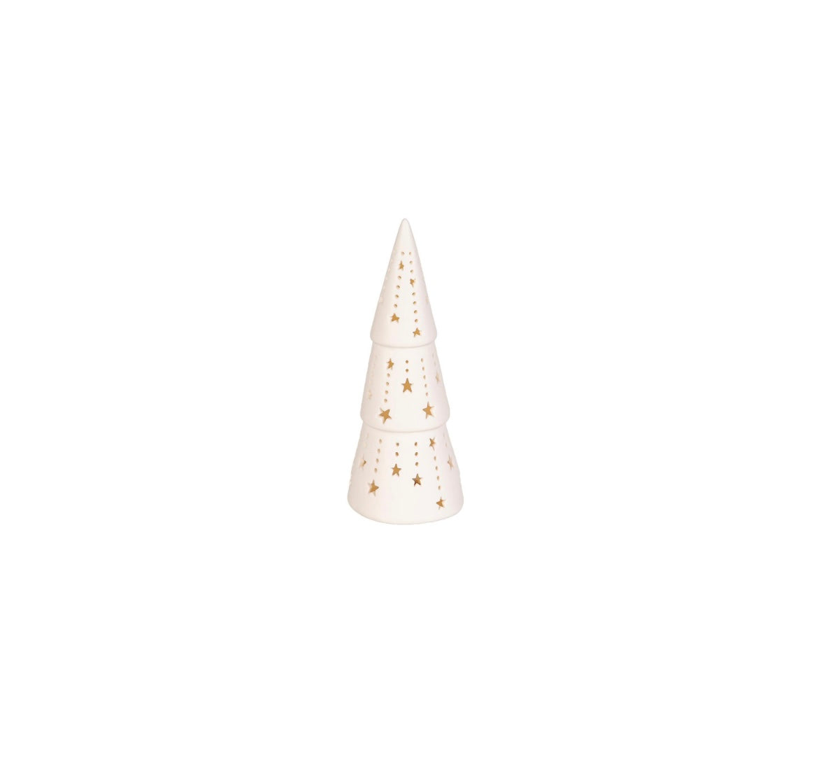 LED Ceramic Christmas Tree Table Decor