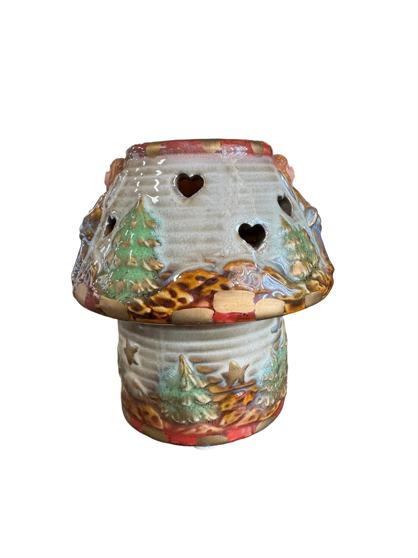 2-pc Christmas Angel Tea Light Holder