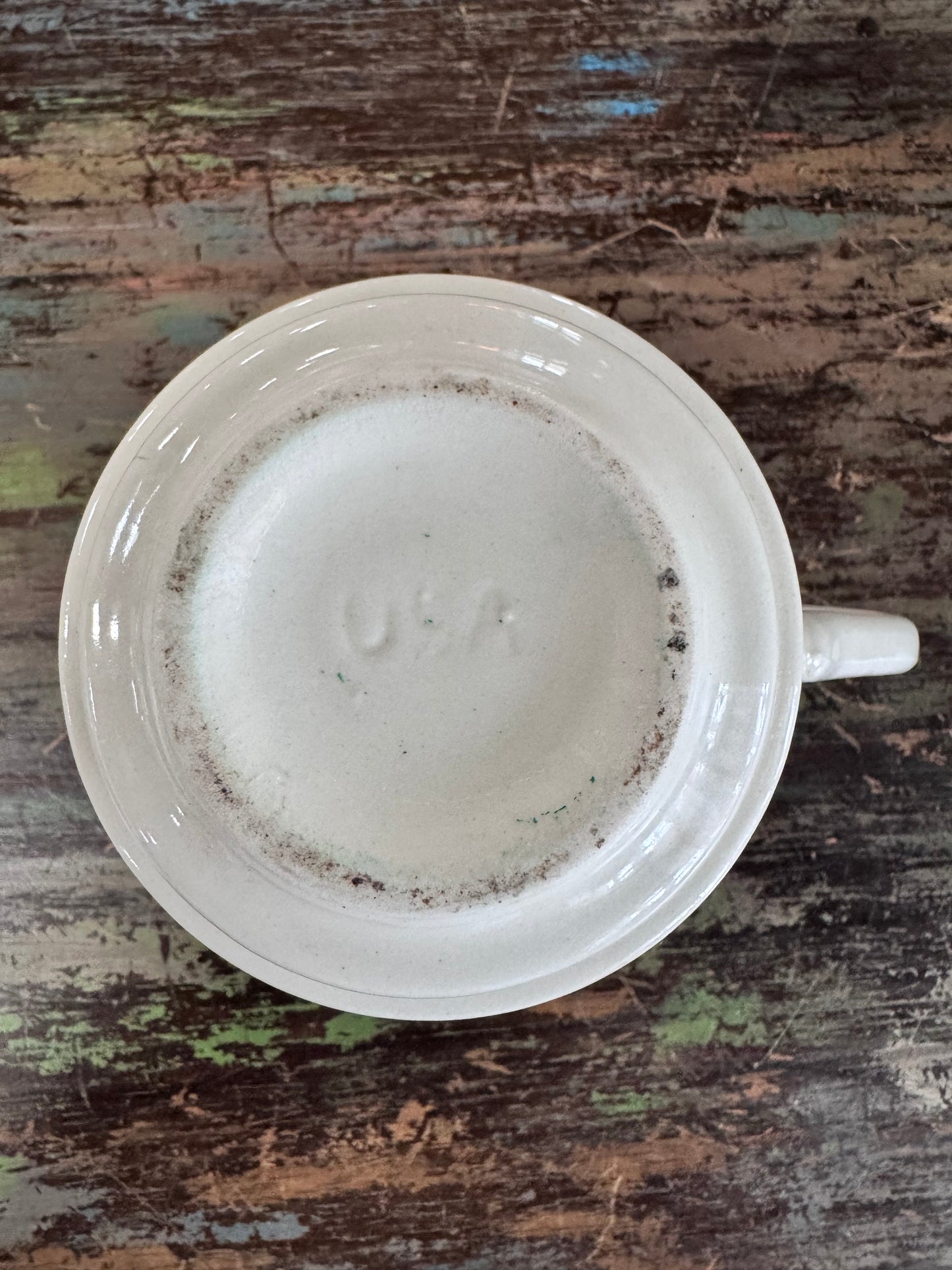 Vintage Blue Willow dinnerware