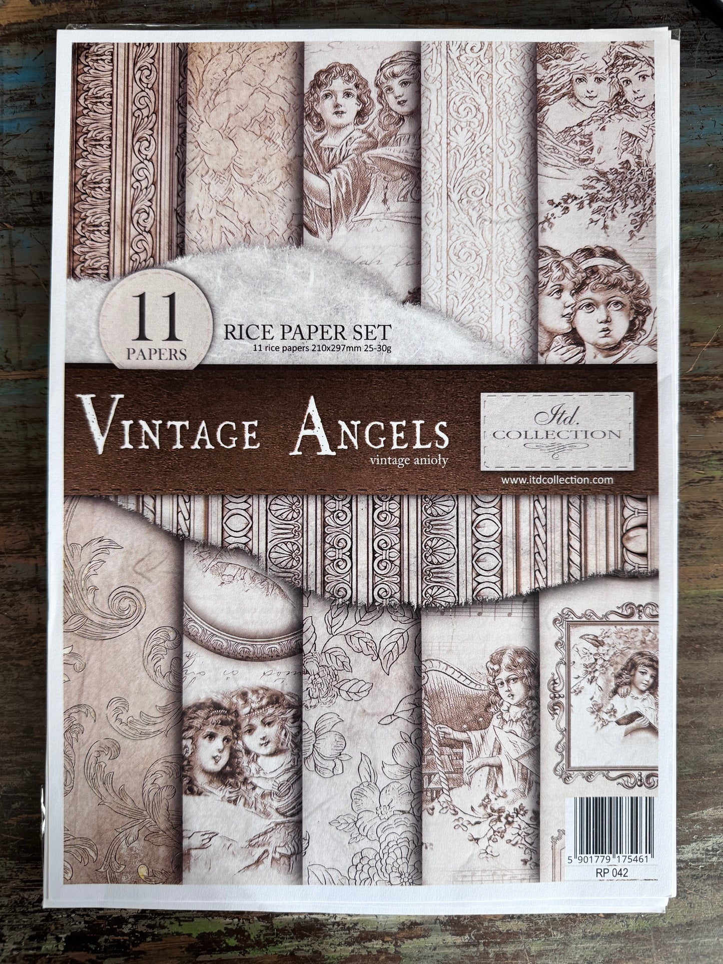 Vintage Angels ITD Collection Rice Paper Designs