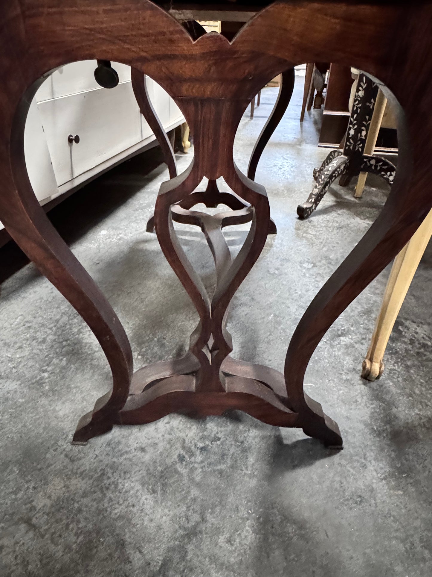Rosewood Flip Top Writing Desk