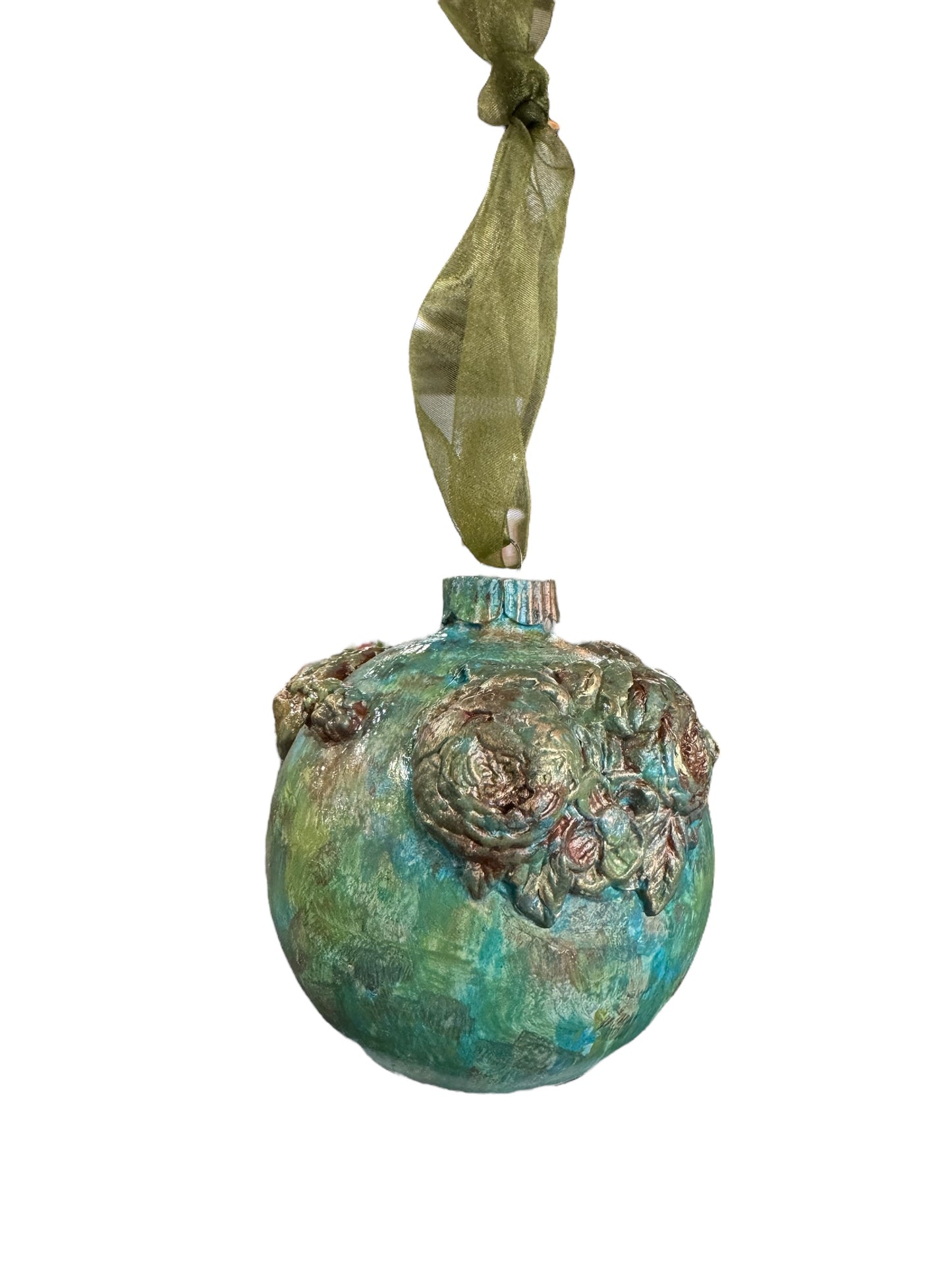 Handcrafted Round Embellished Ornaments