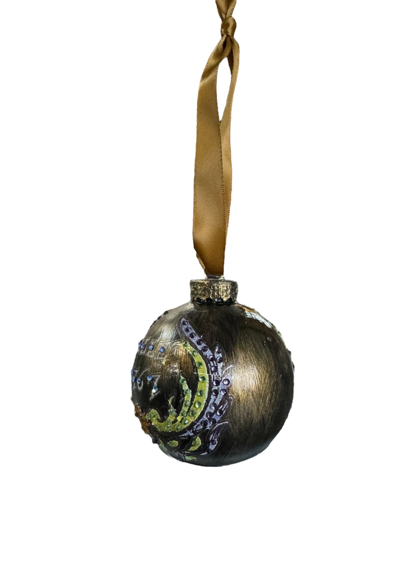 Handcrafted Round Embellished Ornaments