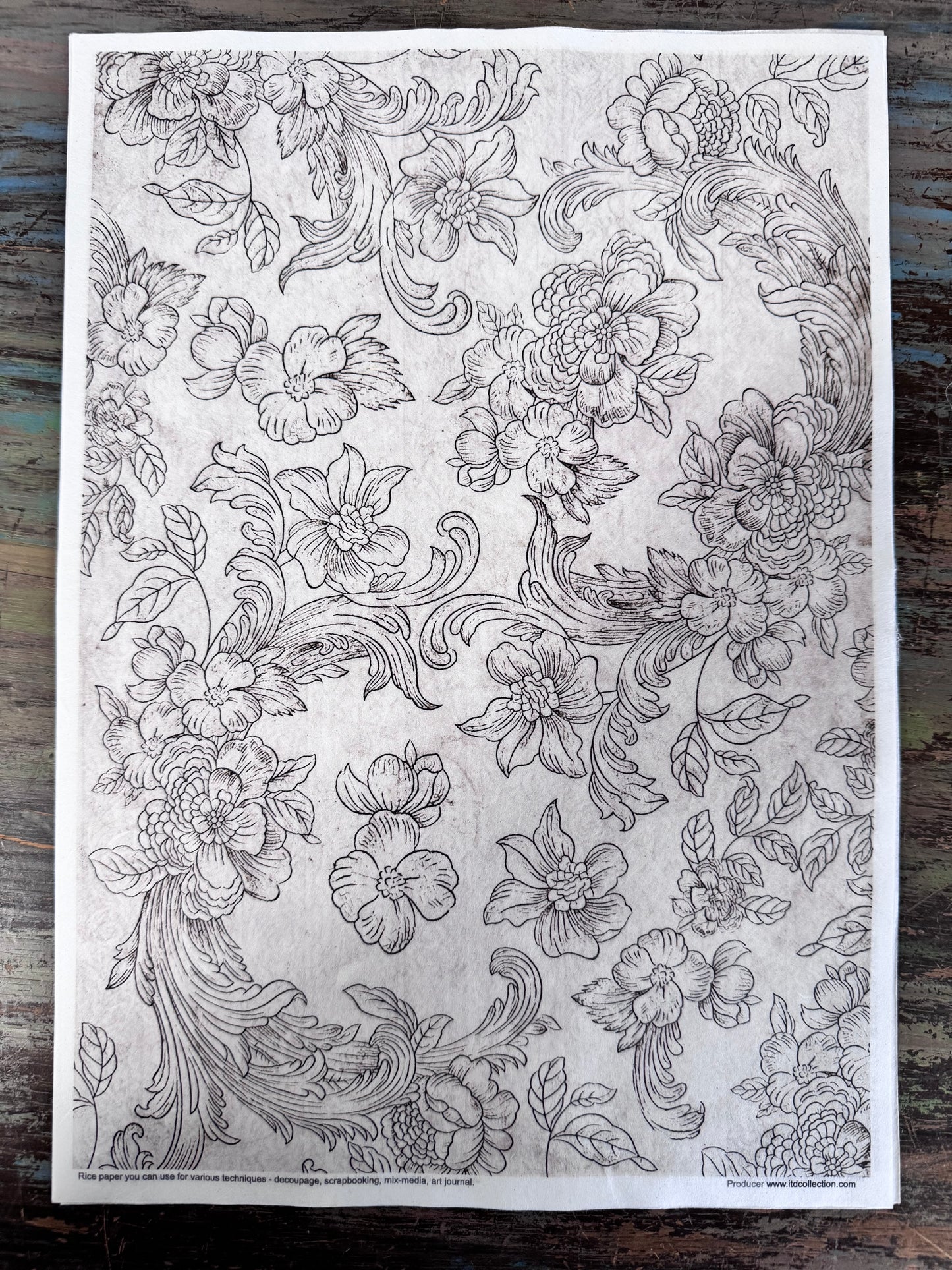 Vintage Angels ITD Collection Rice Paper Designs