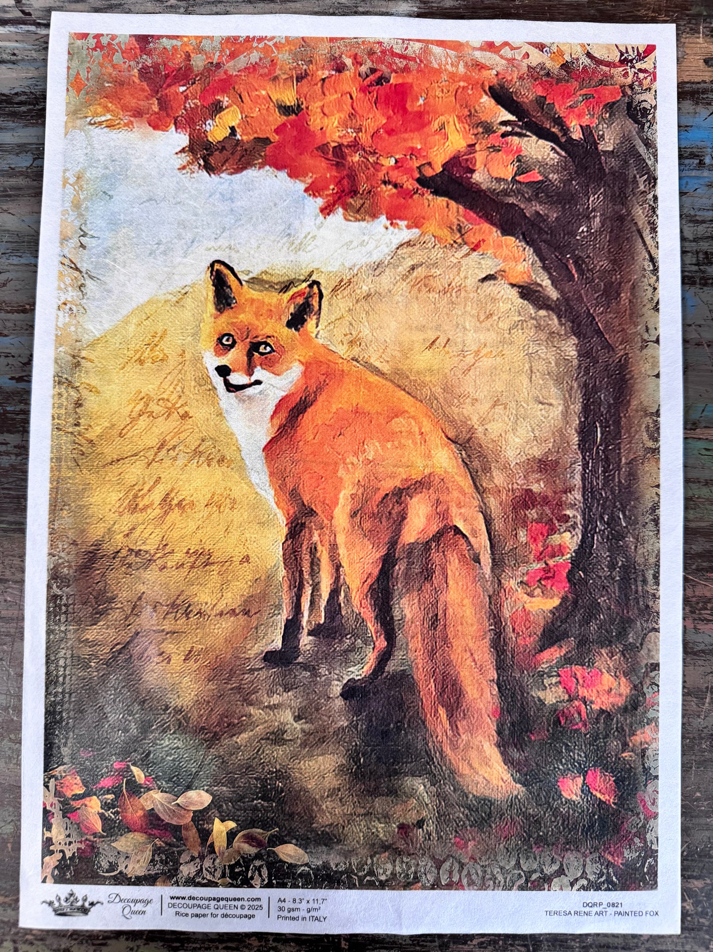 Decoupage Queen Fall 2025 Fall & Nature Collection A4