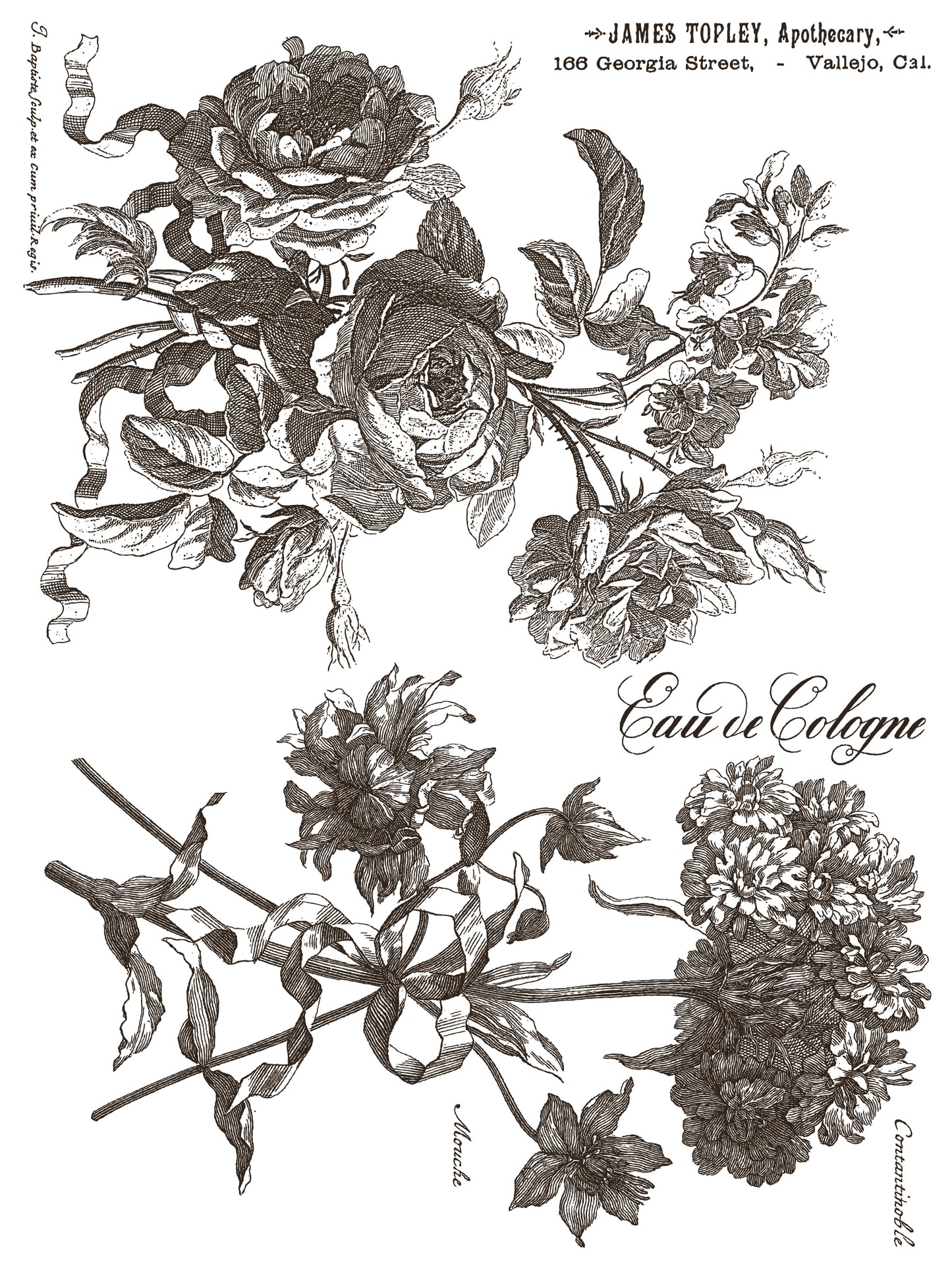 Floriography Iron Orchid Designs Paint Inlay