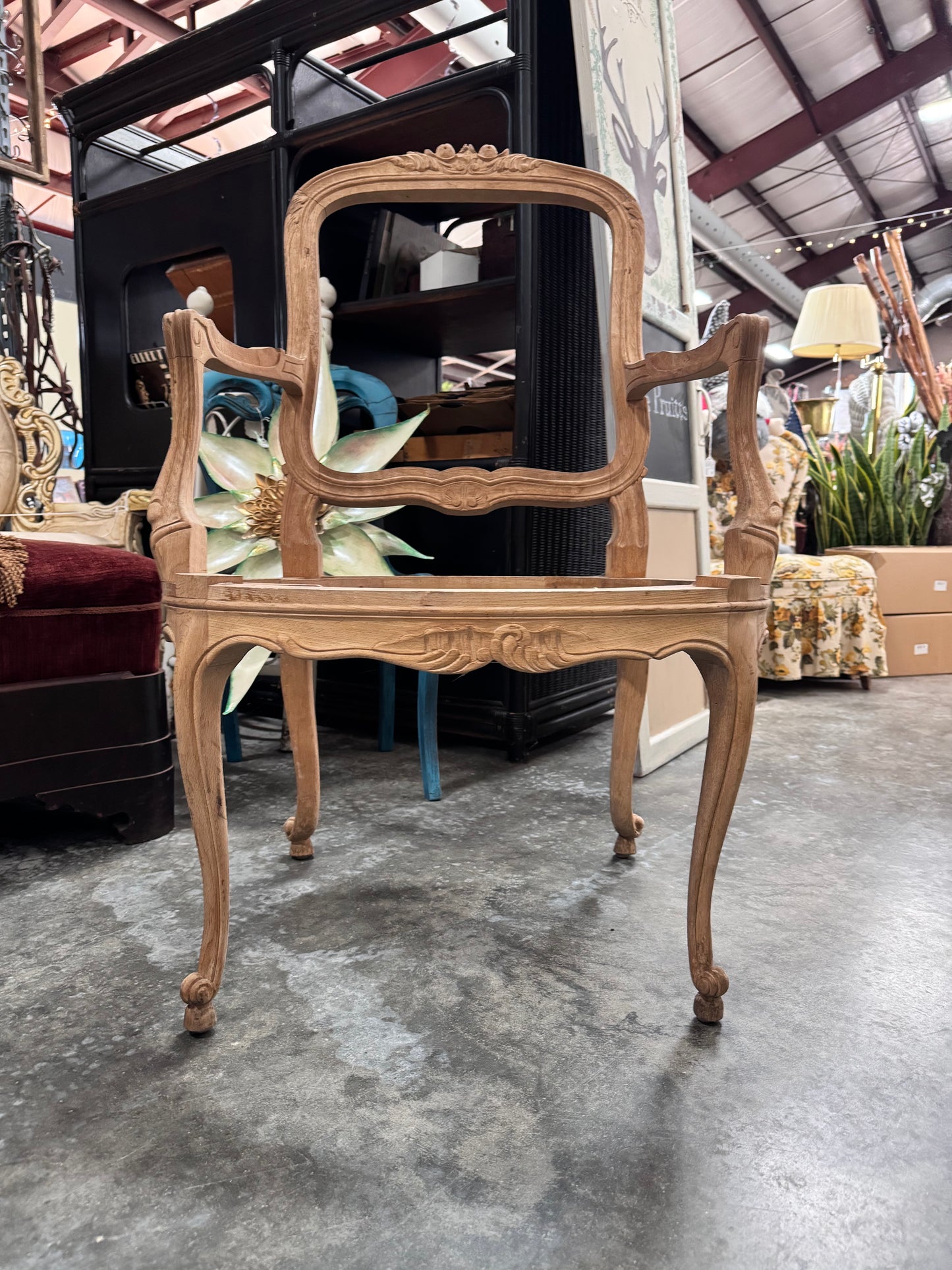 French Provincial Style Arm chair - deconstructed