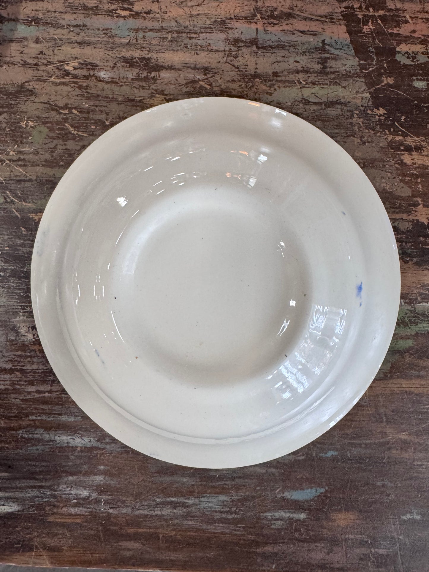 Vintage Blue Willow dinnerware