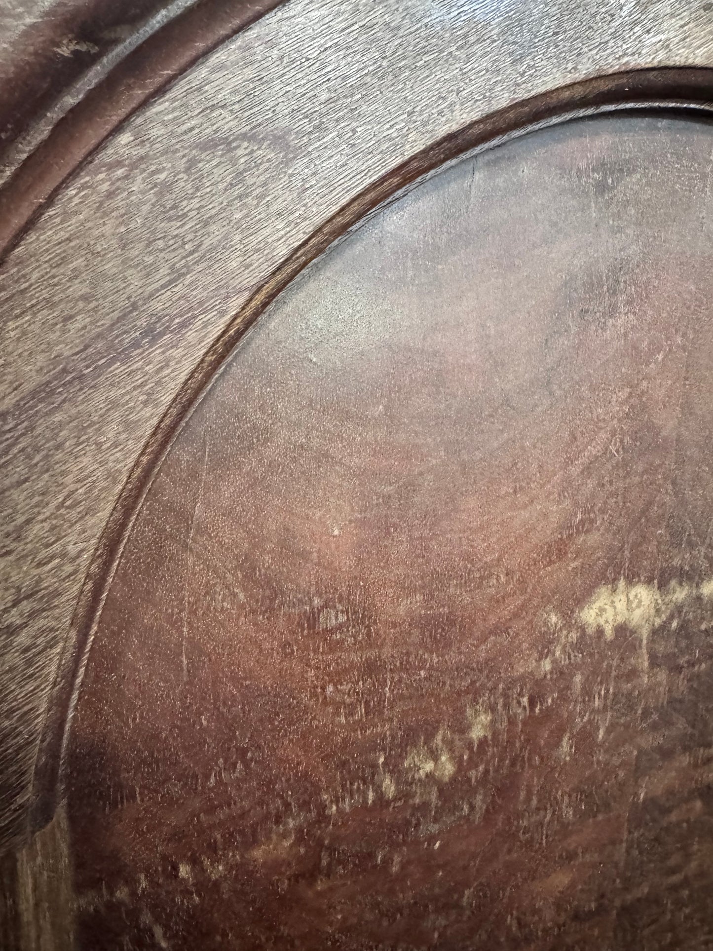 Antique Mahogany Full Size Headboard