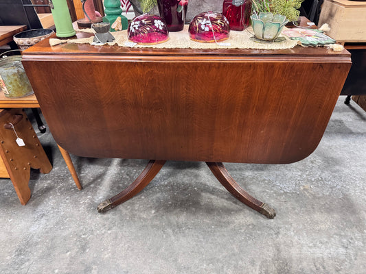 Drop Leaf Table with Claw Feet