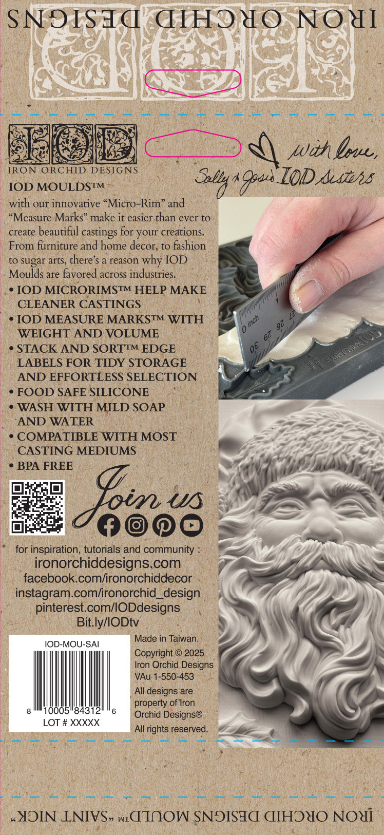 Saint Nick 2025 Holiday Collection Mould Set