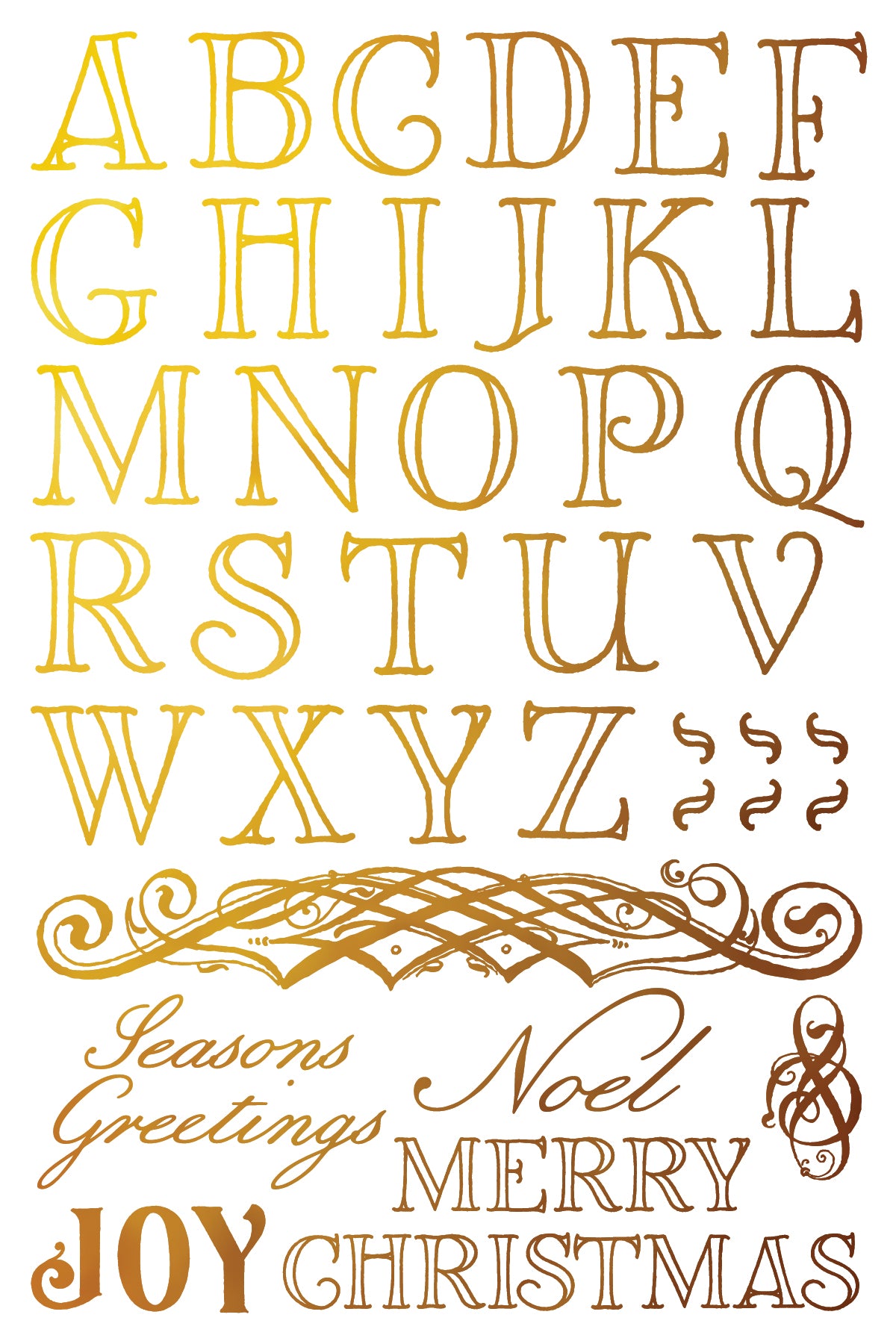 Figgy & Flourish 2025 Holiday Collection Transfer Set