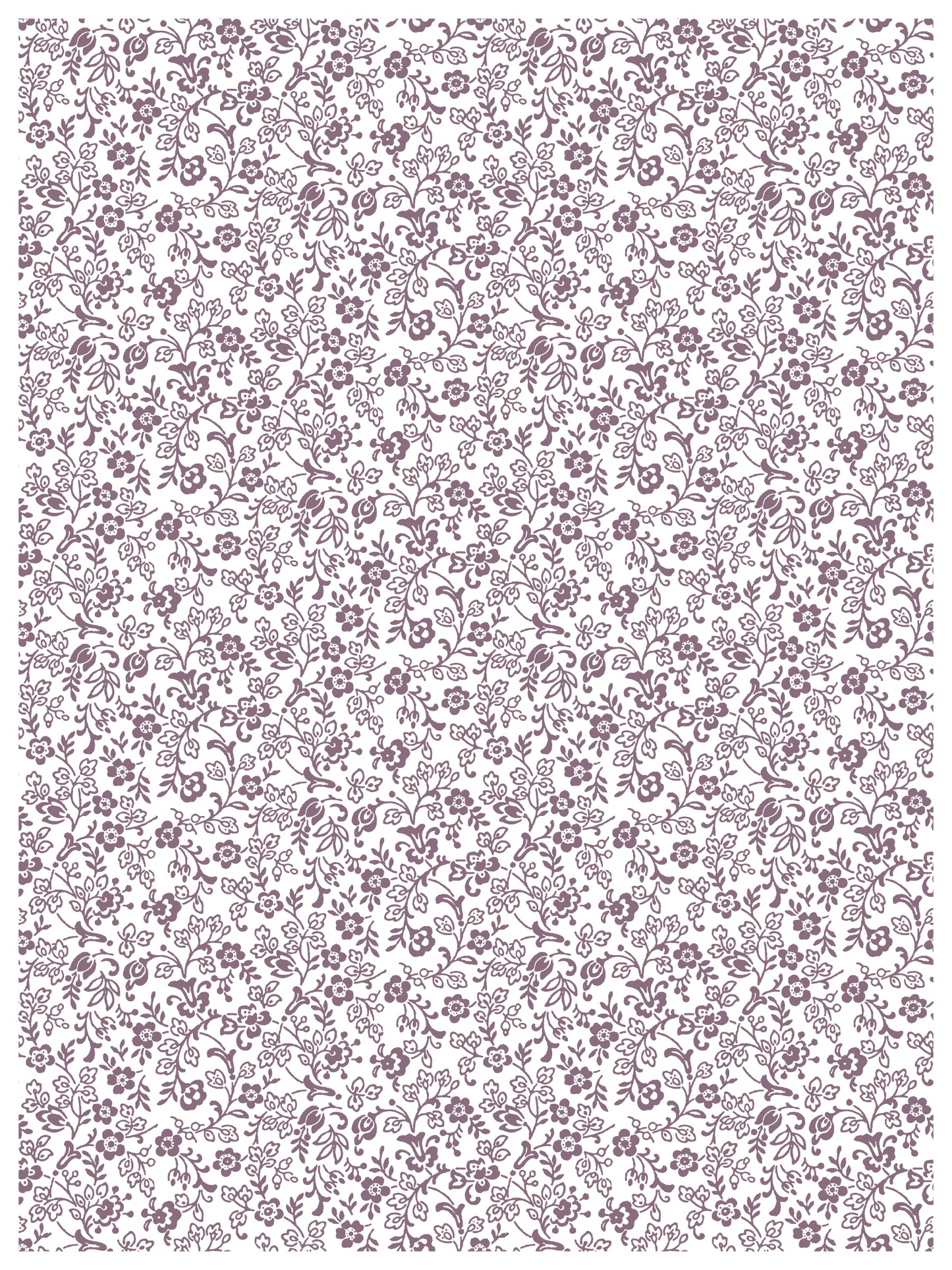 Ditsy Blooms Iron Orchid Designs Paint Inlay
