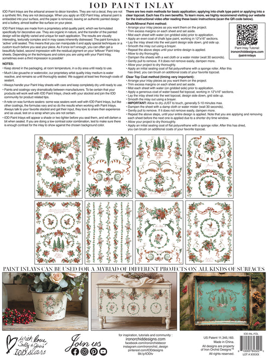 La Folie 2025 Holiday Collection Paint Inlay