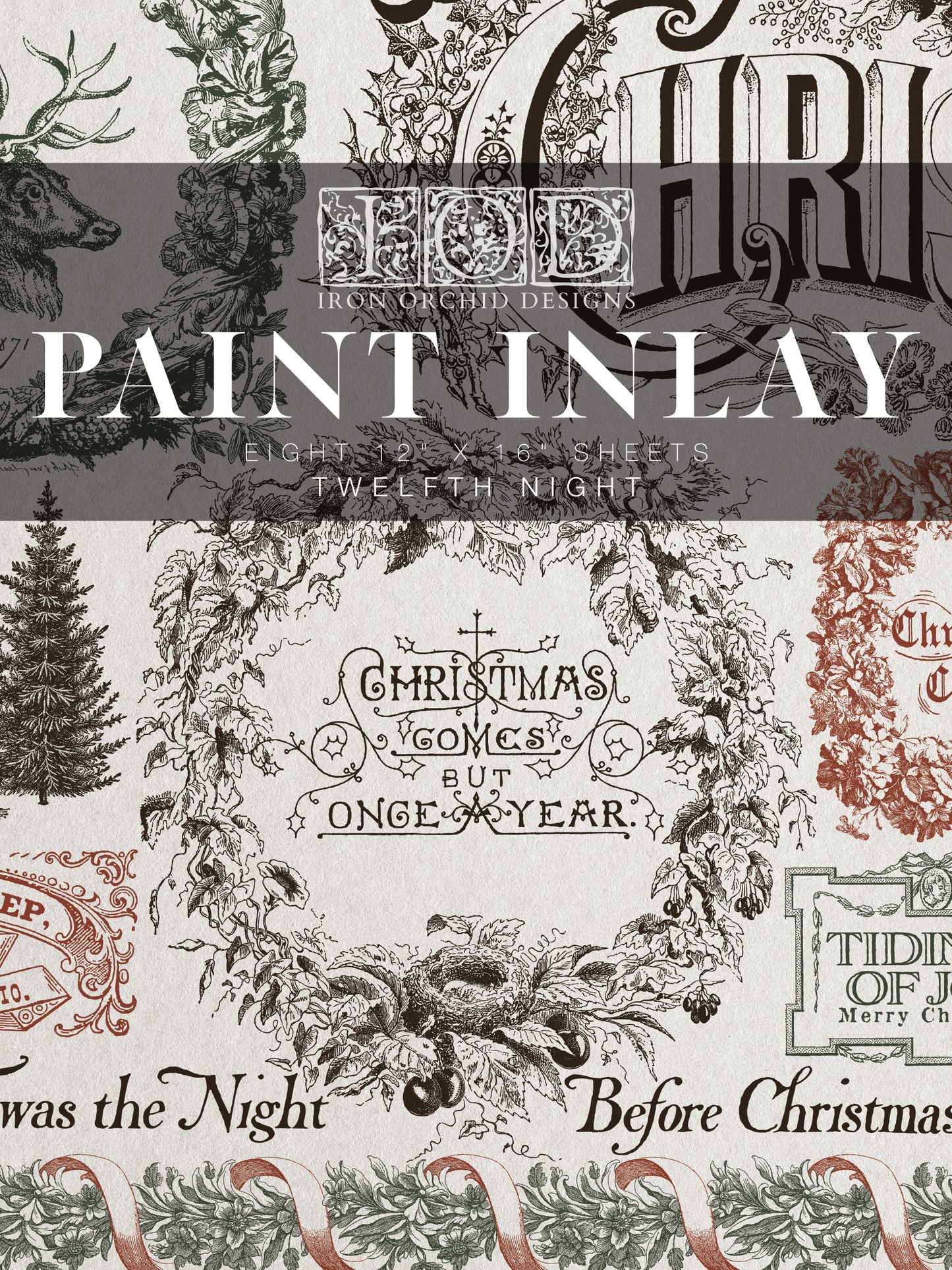 Twelfth Night 2025 Holiday Collection Paint Inlay