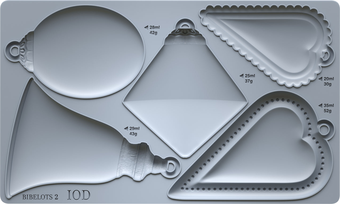 Bibelots 2 2025 Holiday Collection Mould Set