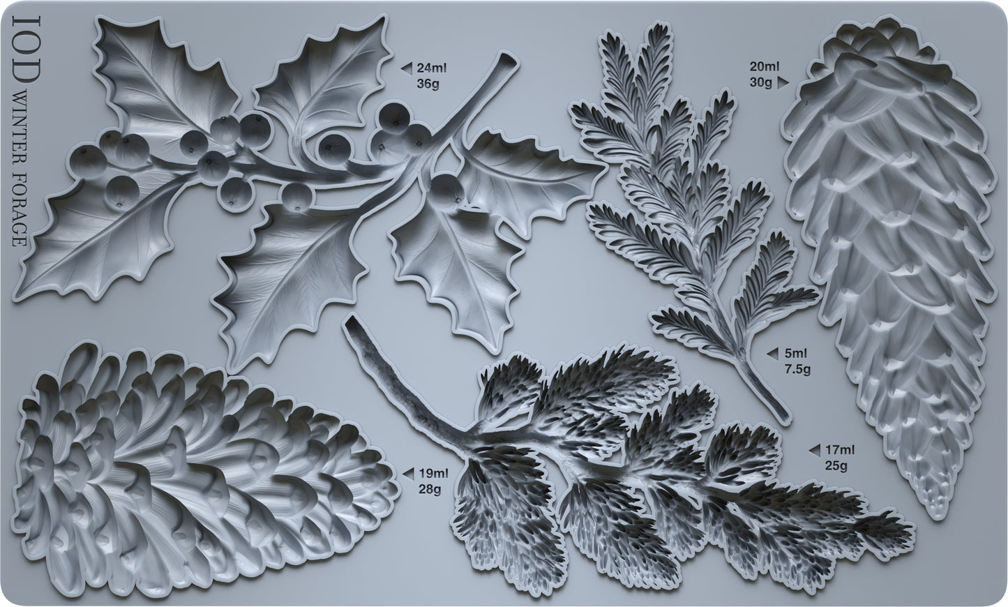 Winter Forage 2025 Holliday Collection Mould set