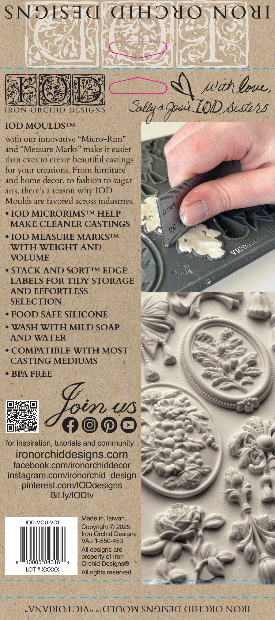 Victoriana 2025 Holiday Collection Mould Set