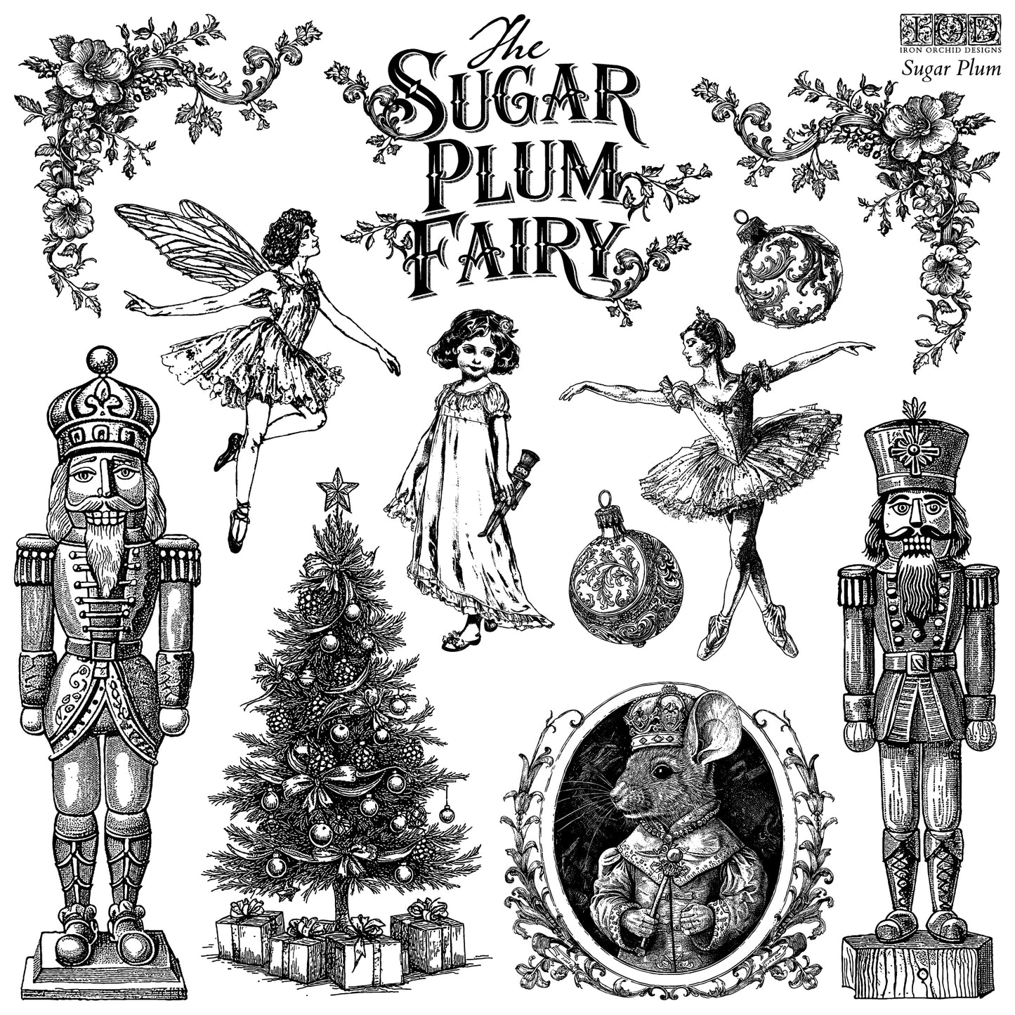 Sugar Plum 2025 Holiday Collection Stamp set
