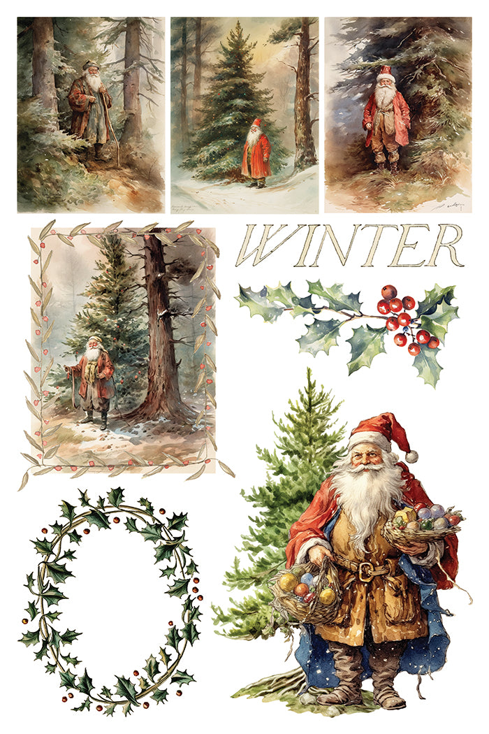 Santa's Hollow 2025 Holiday Collection Transfer set