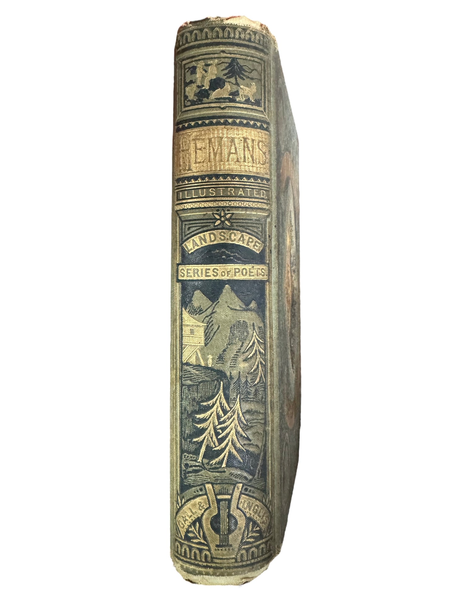 Heman's Poetical Works Landscape Series of Poets 1885