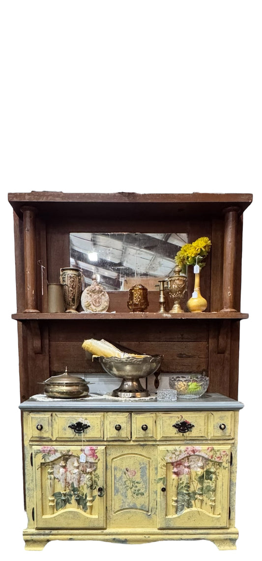 Early Century Victorian Style Fireplace Mantle