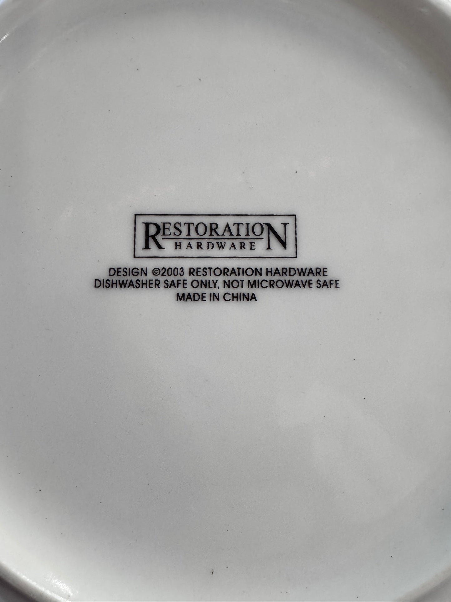 Restoration Hardware Festive Berry Plates Set of 6 Boxed