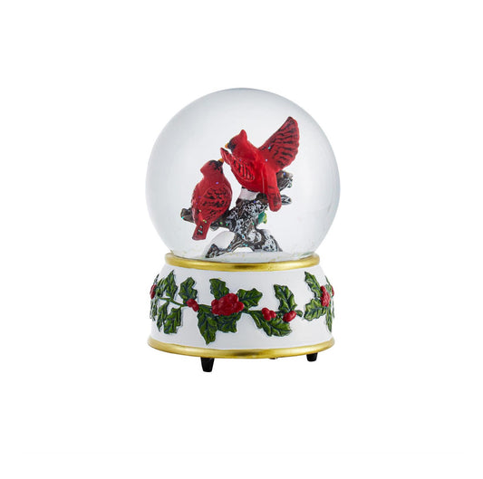 Joyful Traditions Water Globe Resin Cardinal