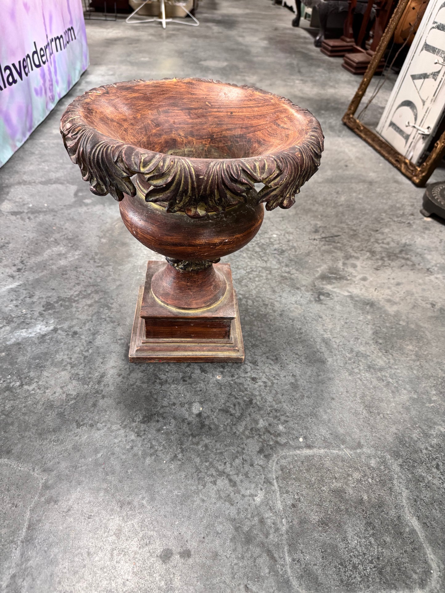 Polystone Urn Planter