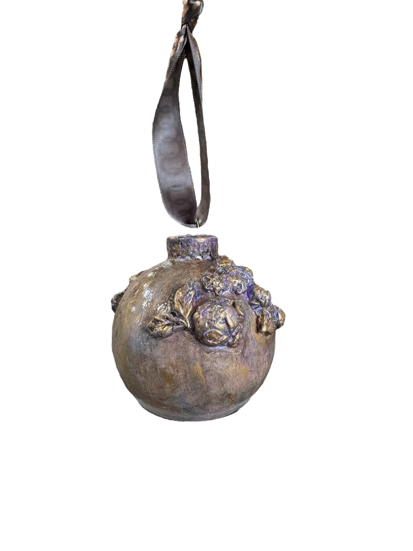 Handcrafted Round Embellished Ornaments