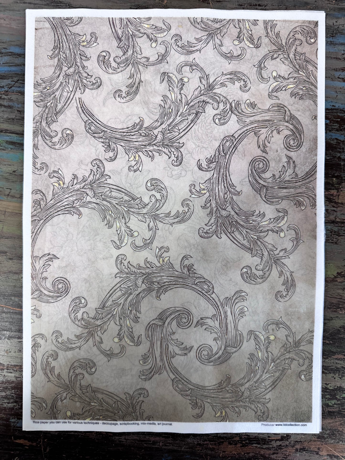 Vintage Angels ITD Collection Rice Paper Designs