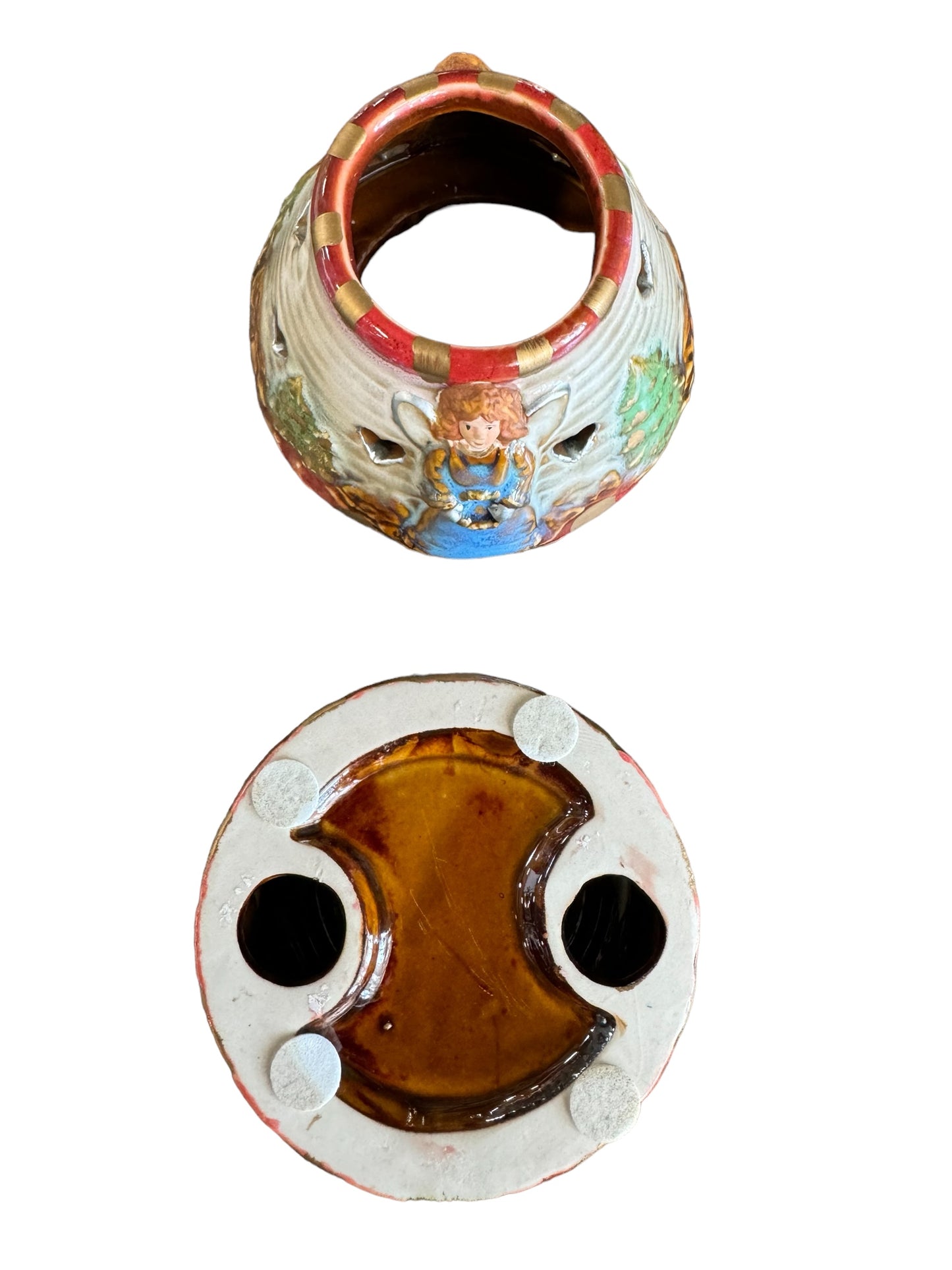2-pc Christmas Angel Tea Light Holder