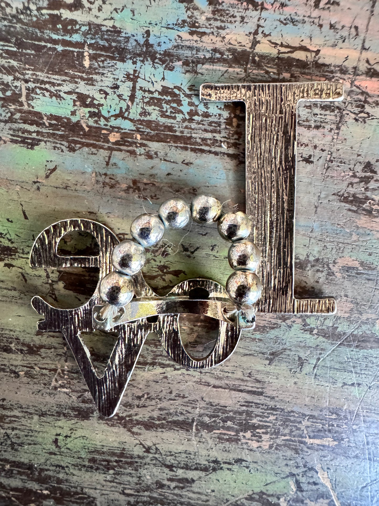 Love Beaded Ring