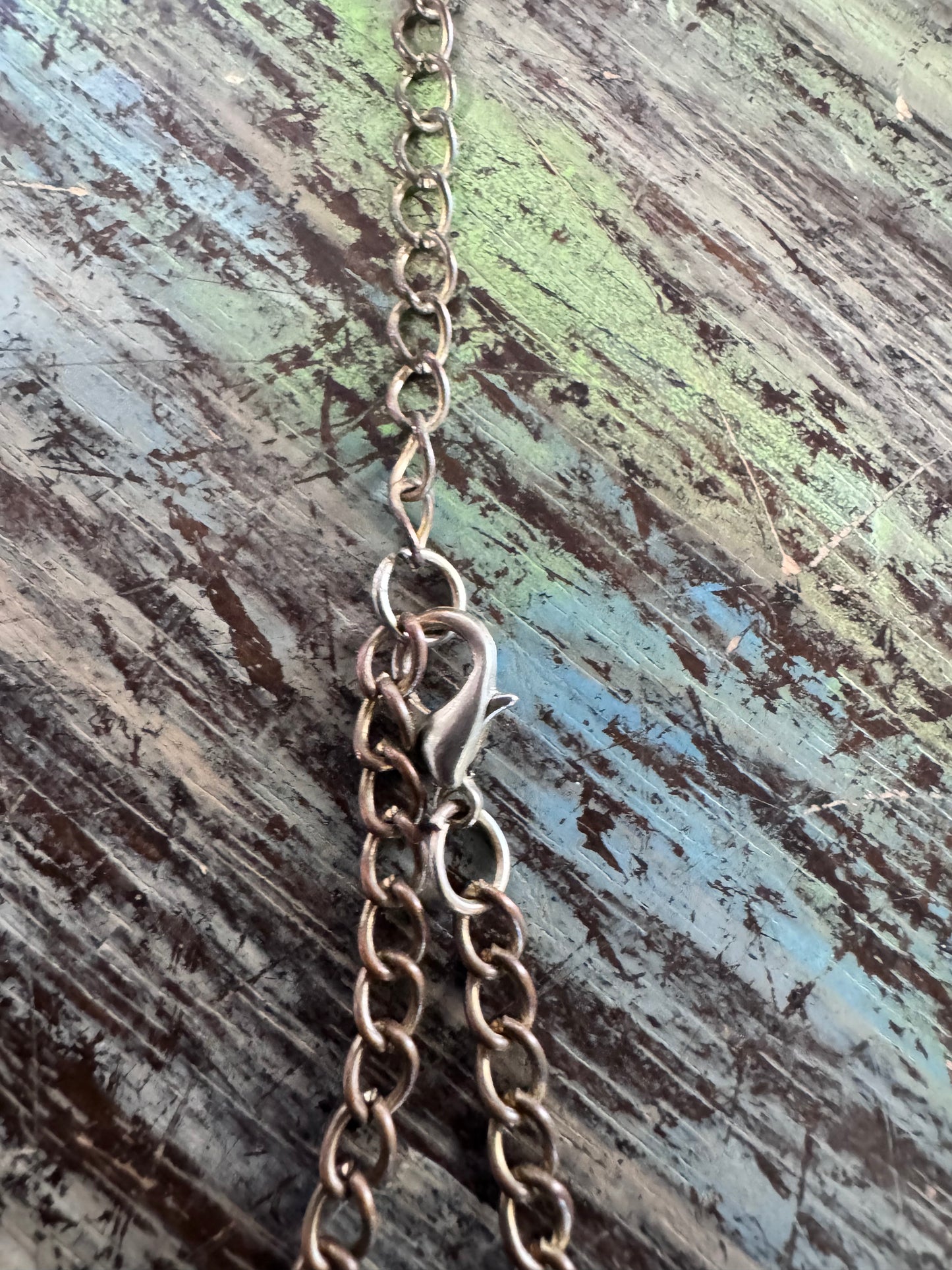 3 Strand Oval Link Fashion Necklace